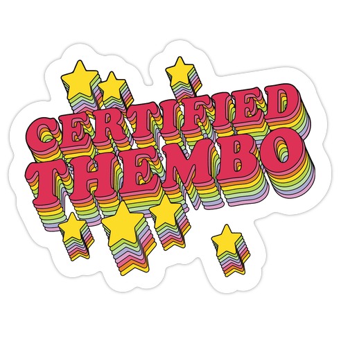 Certified Thembo  Die Cut Sticker