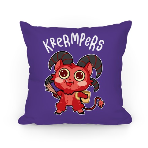 Krermpers Derpy Krampus Pillow
