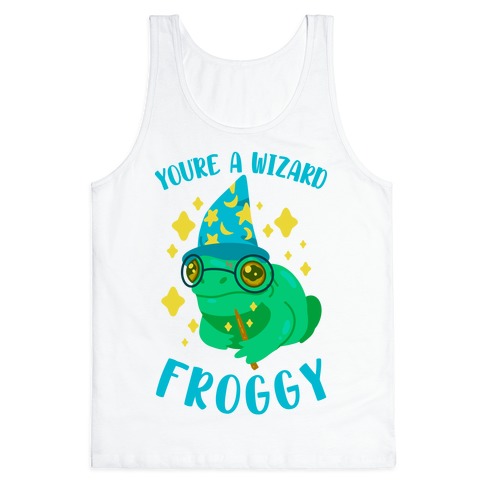 You're a Wizard Froggy Tank Top