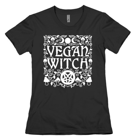 Vegan Witch Womens T-Shirt