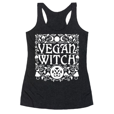 Vegan Witch Racerback Tank Top