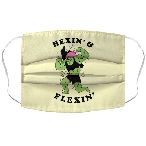 Hexing & Flexing Accordion Face Mask