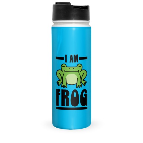 I Am Frog Travel Mug