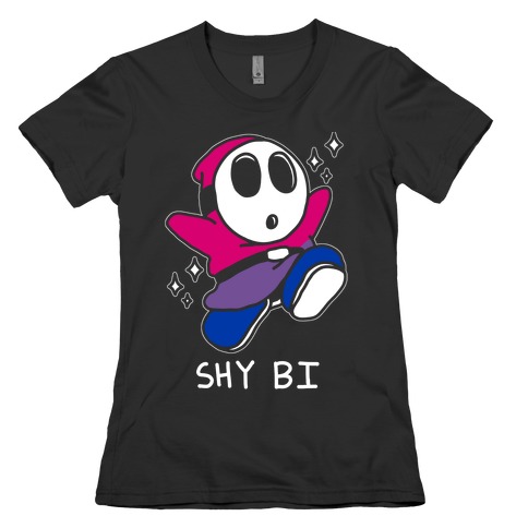 Shy Bi Womens T-Shirt