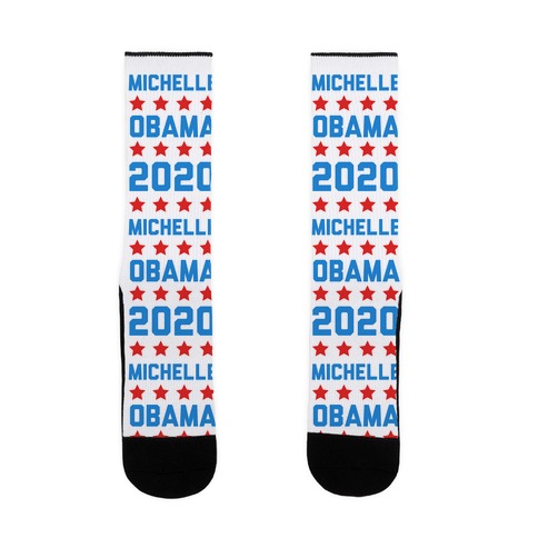 Michelle Obama 2020 Sock
