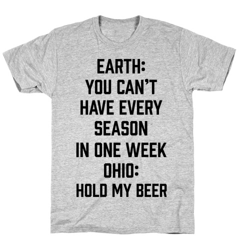 Every Season In One Week Ohio T-Shirt