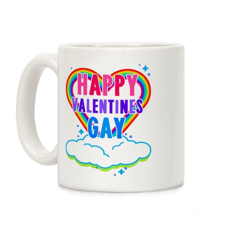 Happy Valentines Gay Coffee Mug