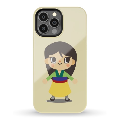 Princess Crossing Mulan Parody Phone Case
