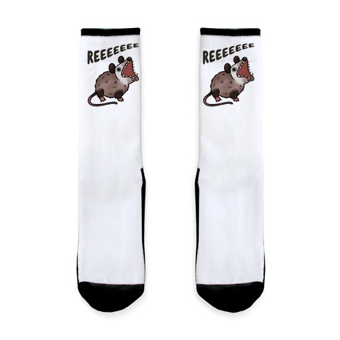 Reeeeeee Possum Sock