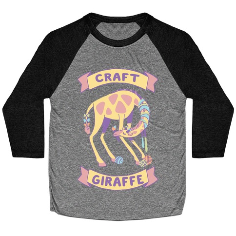 Craft Giraffe Baseball Tee