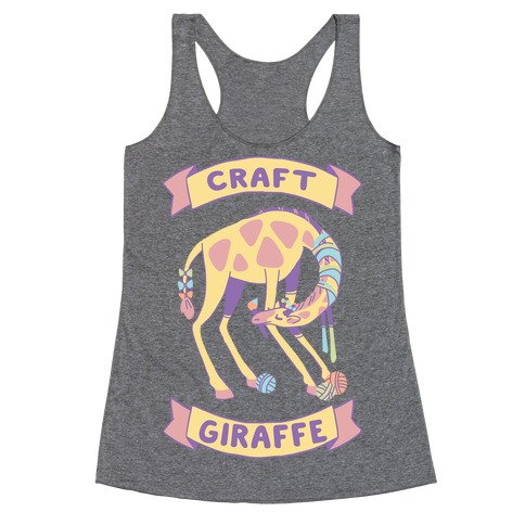 Craft Giraffe Racerback Tank Top