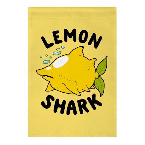 Lemon Shark Garden Flag