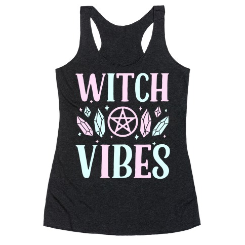 Witch Vibes Racerback Tank Top