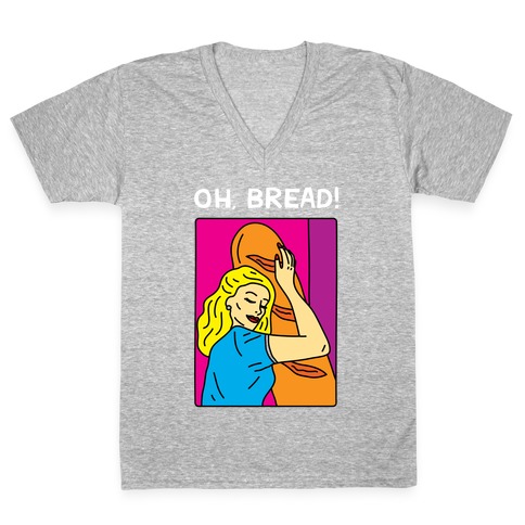 A Bread Love Story Comic  V-Neck Tee Shirt