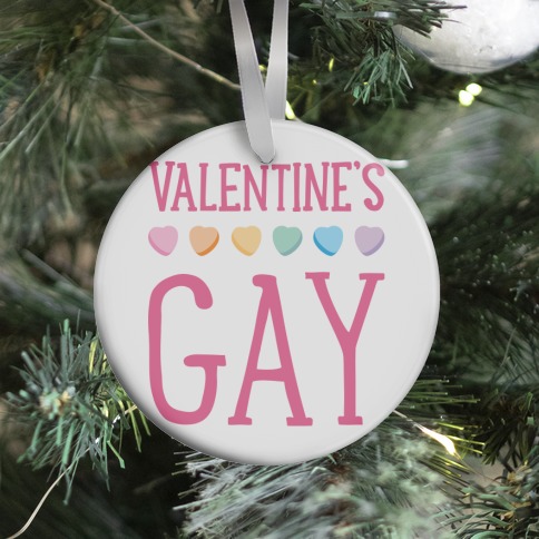 Valentine's Gay Ornament