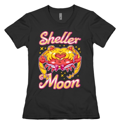 Sheller Moon Womens T-Shirt
