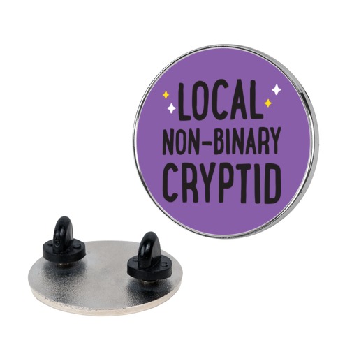 Local Non-binary Cryptid Pin