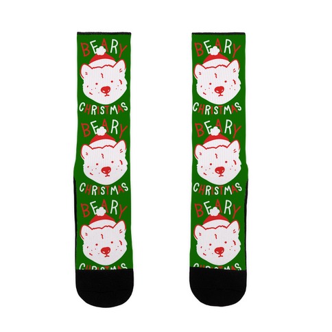 Beary Christmas Sock