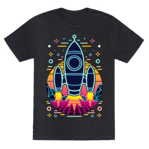 Synthwave Space Exploration T-Shirt