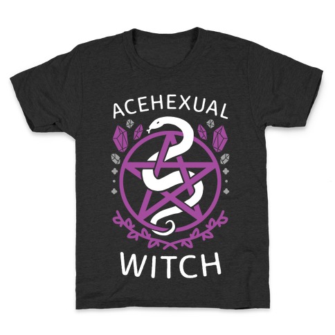 Acehexual Witch Kids T-Shirt