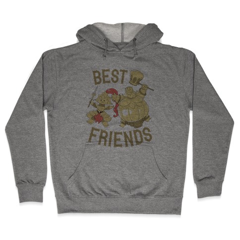 Best Friends Ornstein and Smough Hooded Sweatshirt