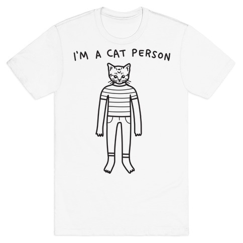 cat man shirt