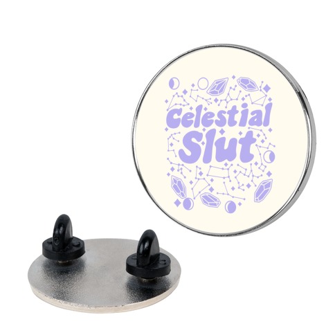 Celestial Slut Purple Pin