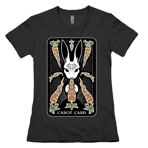 Carot Card Womens T-Shirt