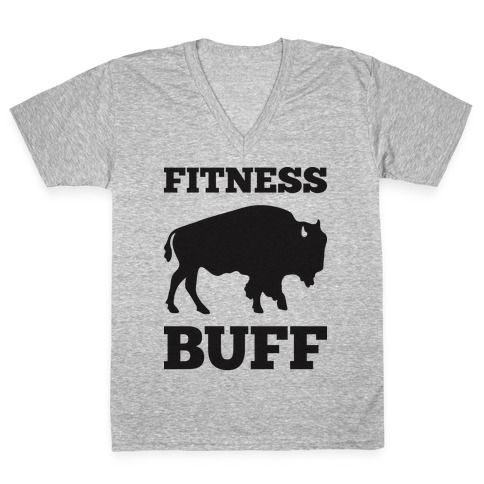 Fitness Buff V-Neck Tee Shirt