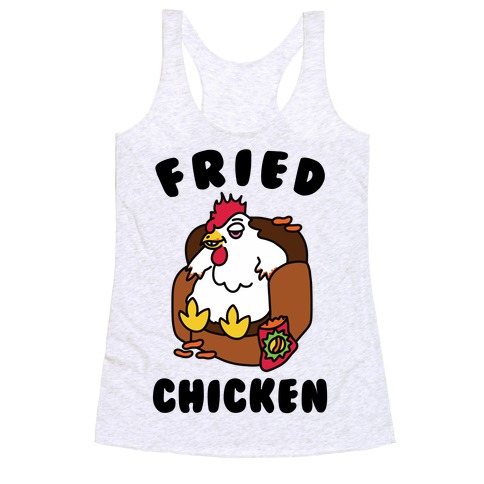Fried Chicken Racerback Tank Top