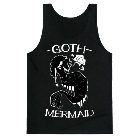 Goth Mermaid Tank Top