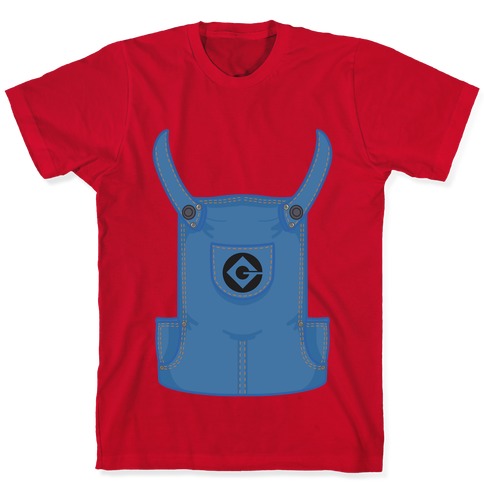 Minion Overalls Costume T-Shirts | LookHUMAN