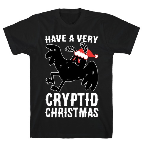 Have a Very Cryptid Christmas - Mothman T-Shirt