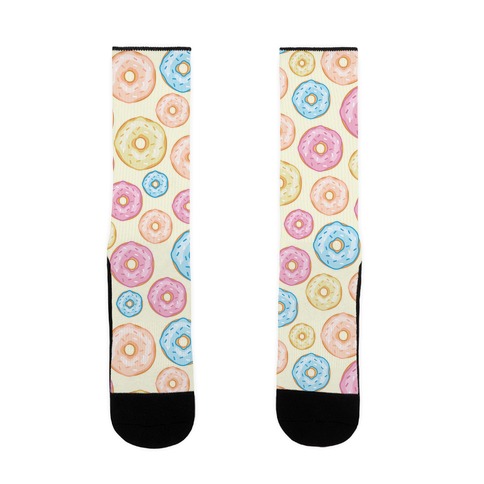 Donut Pattern Sock