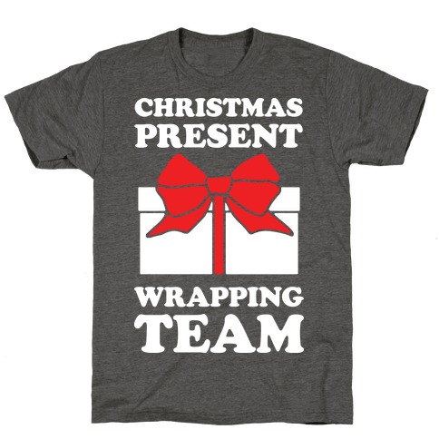 Christmas Present Wrapping Team T-Shirt