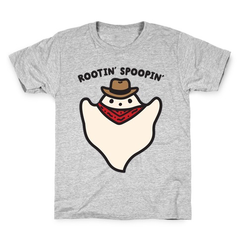 Rootin' Spoopin' Cowboy Ghost Kids T-Shirt