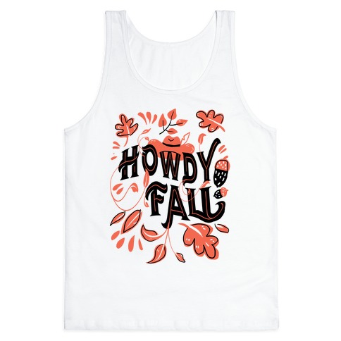 Howdy Fall Tank Top