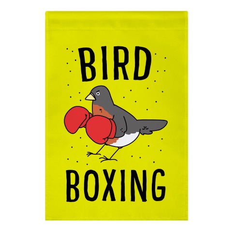 Bird Boxing Garden Flag