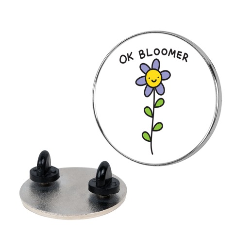 Ok Bloomer Flower Pin