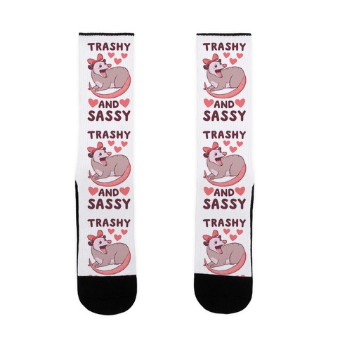Trashy and Sassy Sock