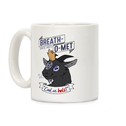 Breath-O-Met Sinful Mints Coffee Mug