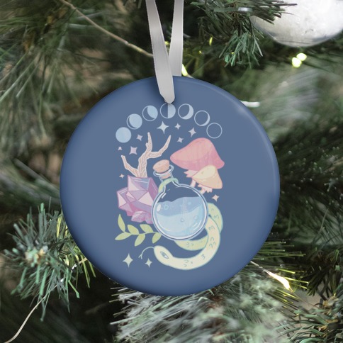 Witchy Pastel Things Ornament