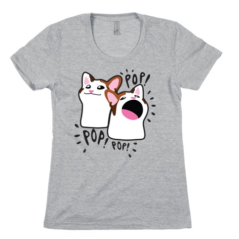 Pop Cat Womens T-Shirt