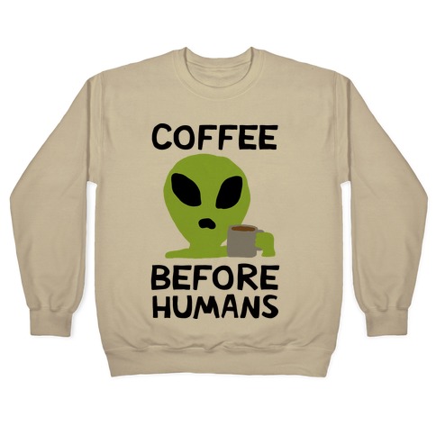 coffee crewneck sweatshirt