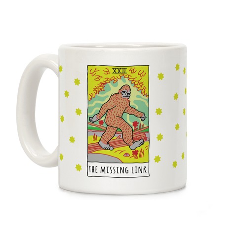 The Missing Link Bigfoot Tarot Coffee Mug