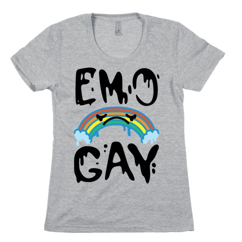 Emo Gay Womens T-Shirt