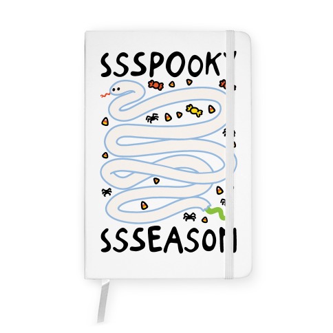 Ssspooky Ssseason Snake Notebook