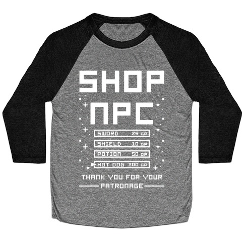 Shop NPC Baseball Tee