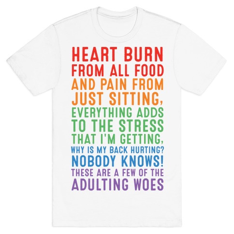 These Are A Few Of The Adulting Woes T-Shirt
