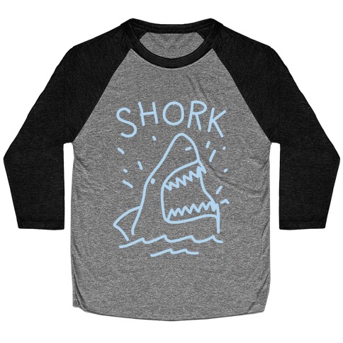 Shork Shark Baseball Tee